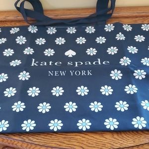 kate spade navy daisy print tote